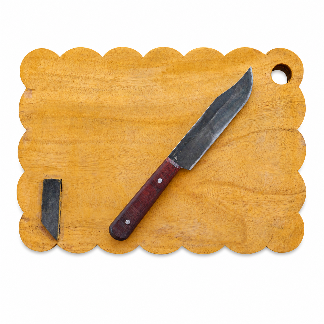 Woodania Heritage Wooden Cutting Board & Knife Set