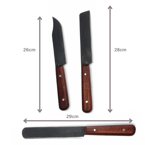 Woodania Wayanad Knife Trio(3pcs)