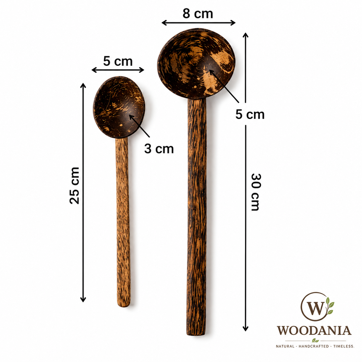 Woodania Malabar 5-Piece Wooden Set