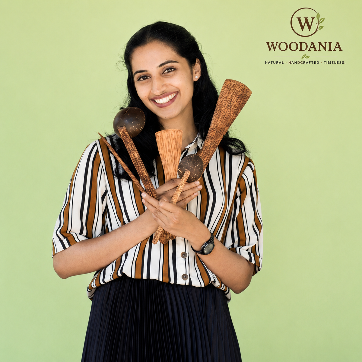 Woodania Malabar 5-Piece Wooden Set