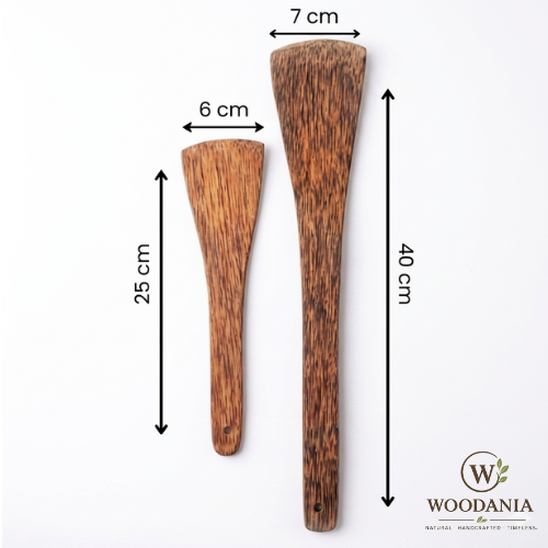 Woodania Malabar 2-Piece Wooden Cooking Set